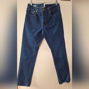 Sid Mashburn Jeans Mens 34x30 Straight Leg Button Fly Made In USA